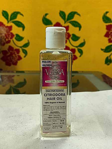 Citriodora Hair Oil for Stop Hair Fall 100ml