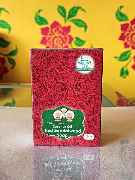 Red sandal soap