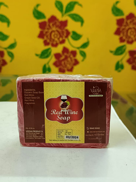 Red wine Soap MPM 100g