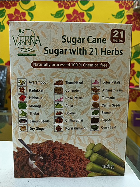 21 Herbs Sugar 500g