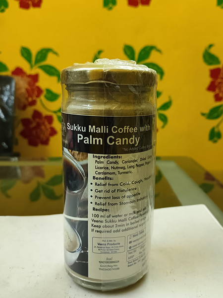 Sukku Malli Coffee - Palm Candy Sugar 120g